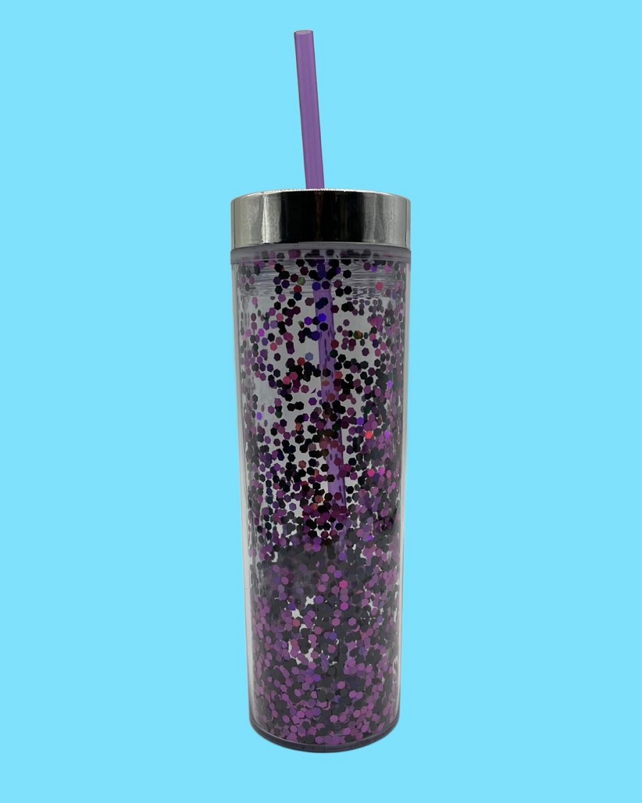Glitter Tumbler - Purple