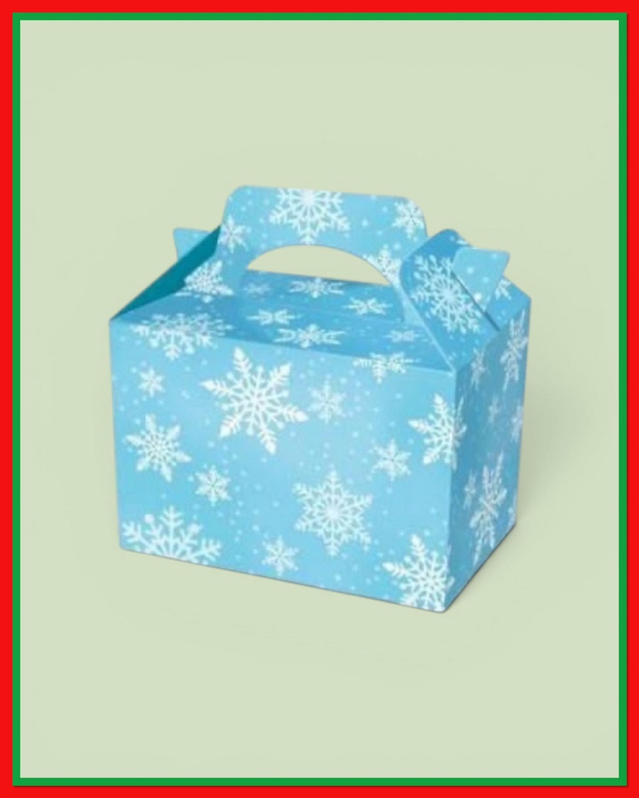 Snowflake Food Box