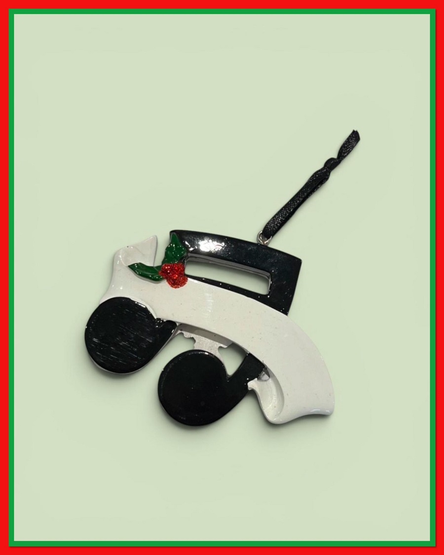 Personalisable Music Note Ornament