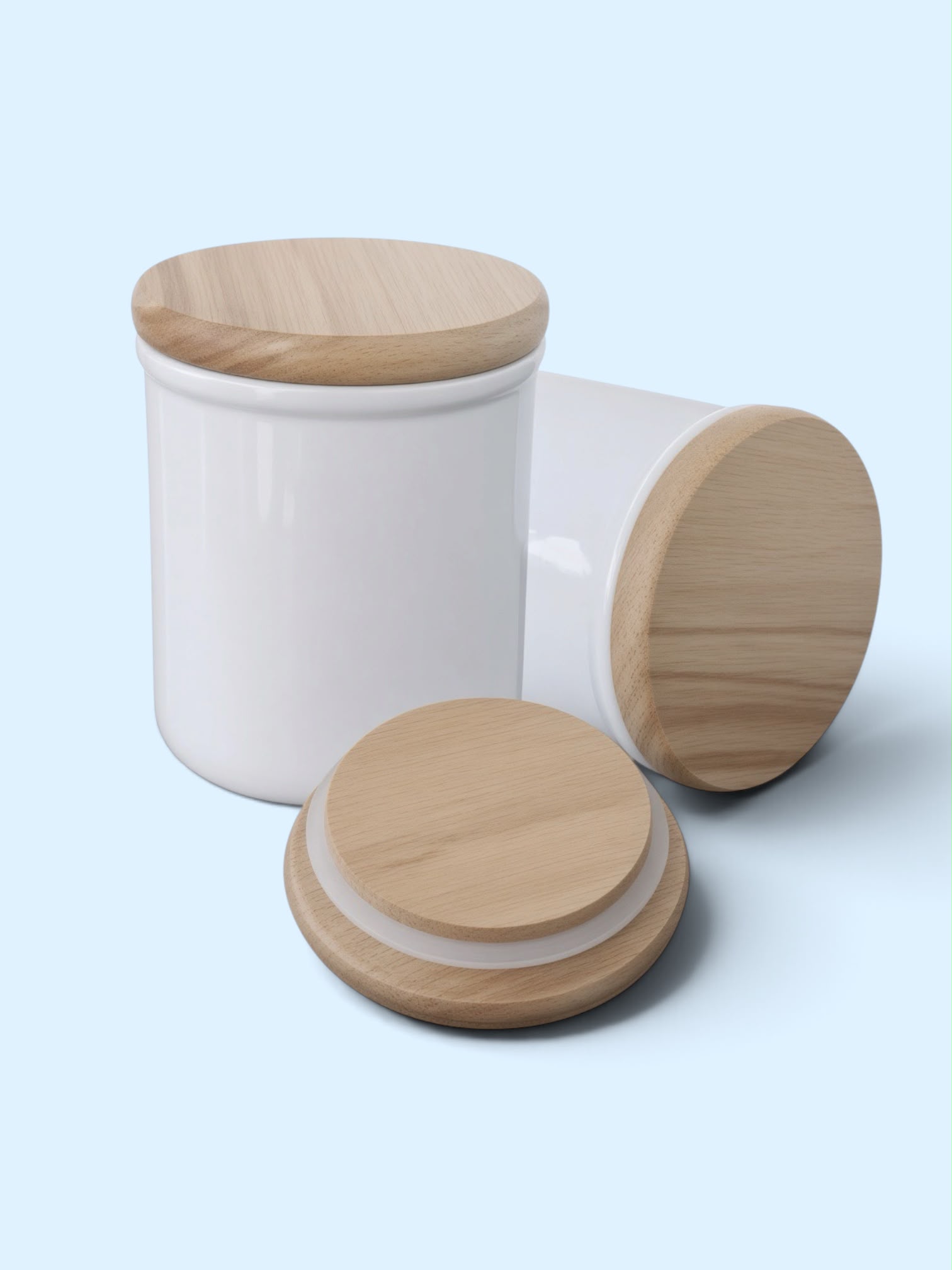 Ceramic Sublimation Biscuit Jar