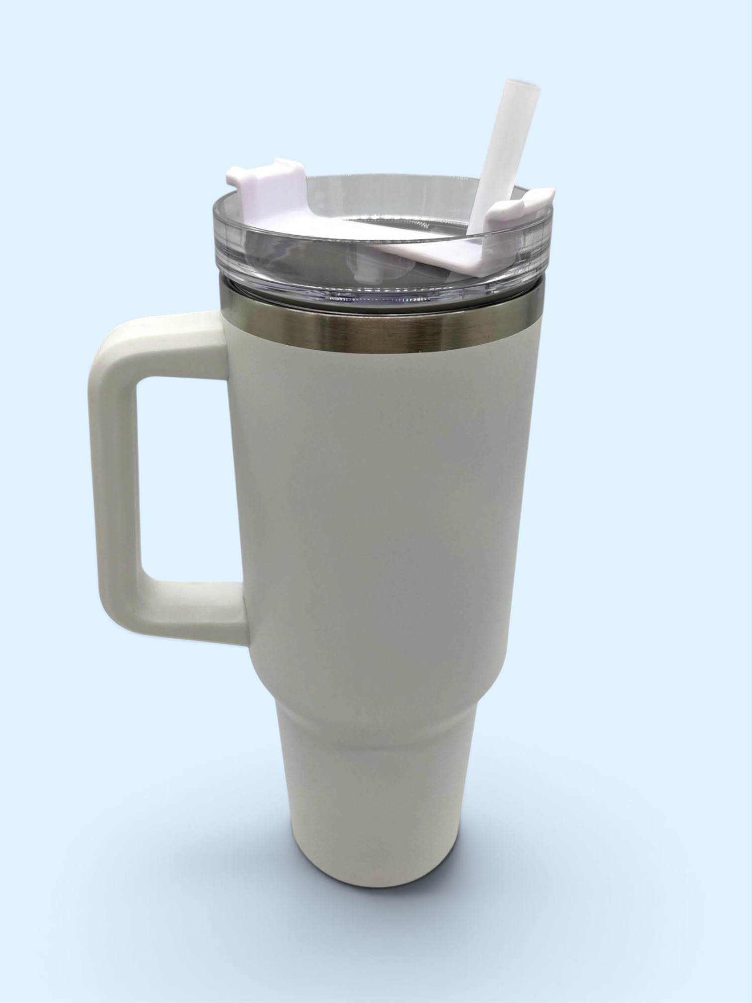 40oz Sublimation Tumbler with Straw