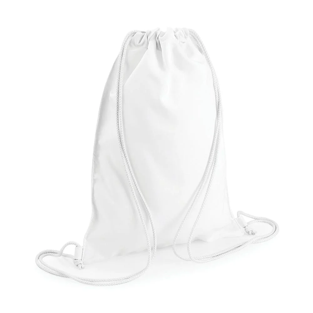 White Sublimation Drawstring Bag
