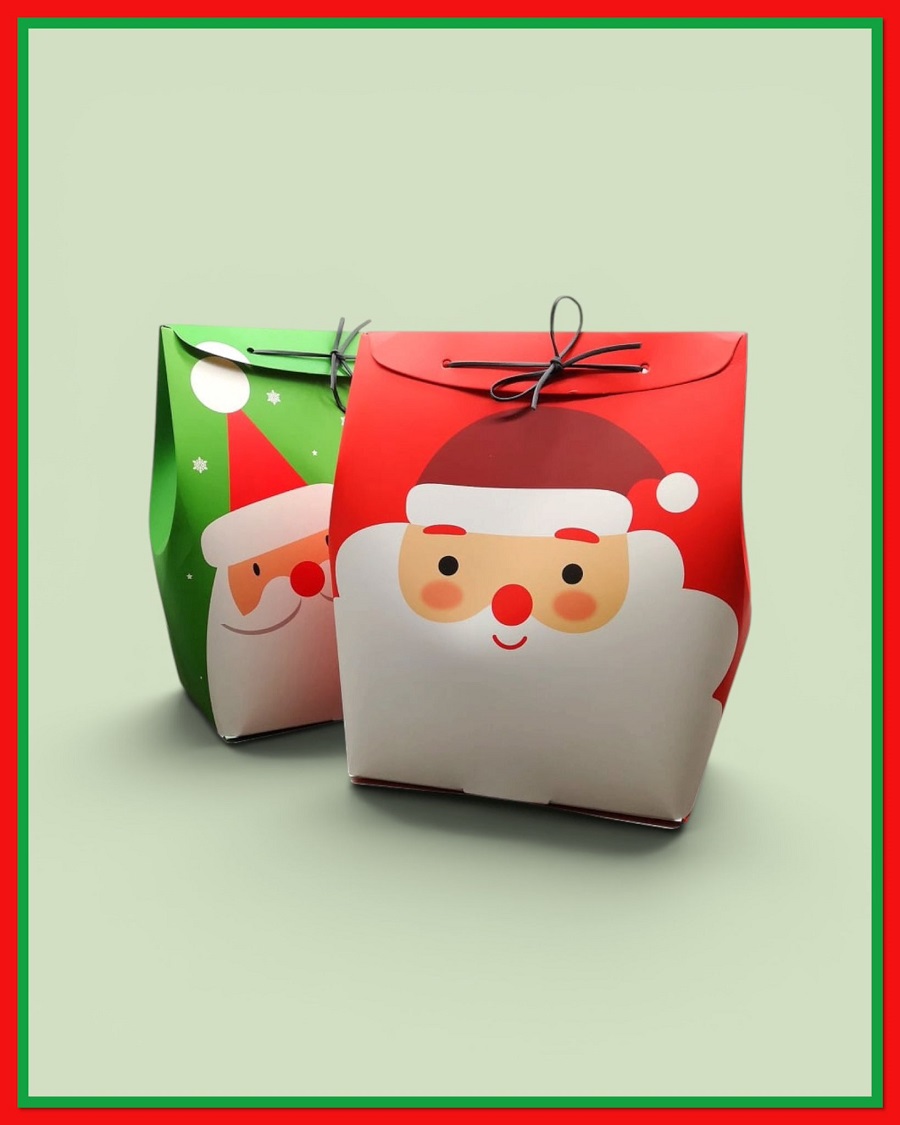 Christmas Treat Bags (Red or Green)