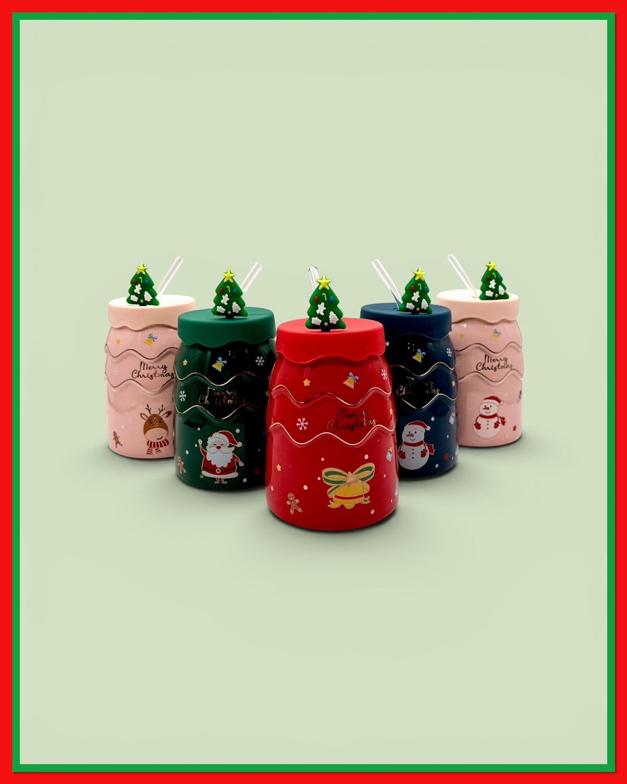Christmas Tree Mug with Giftbox