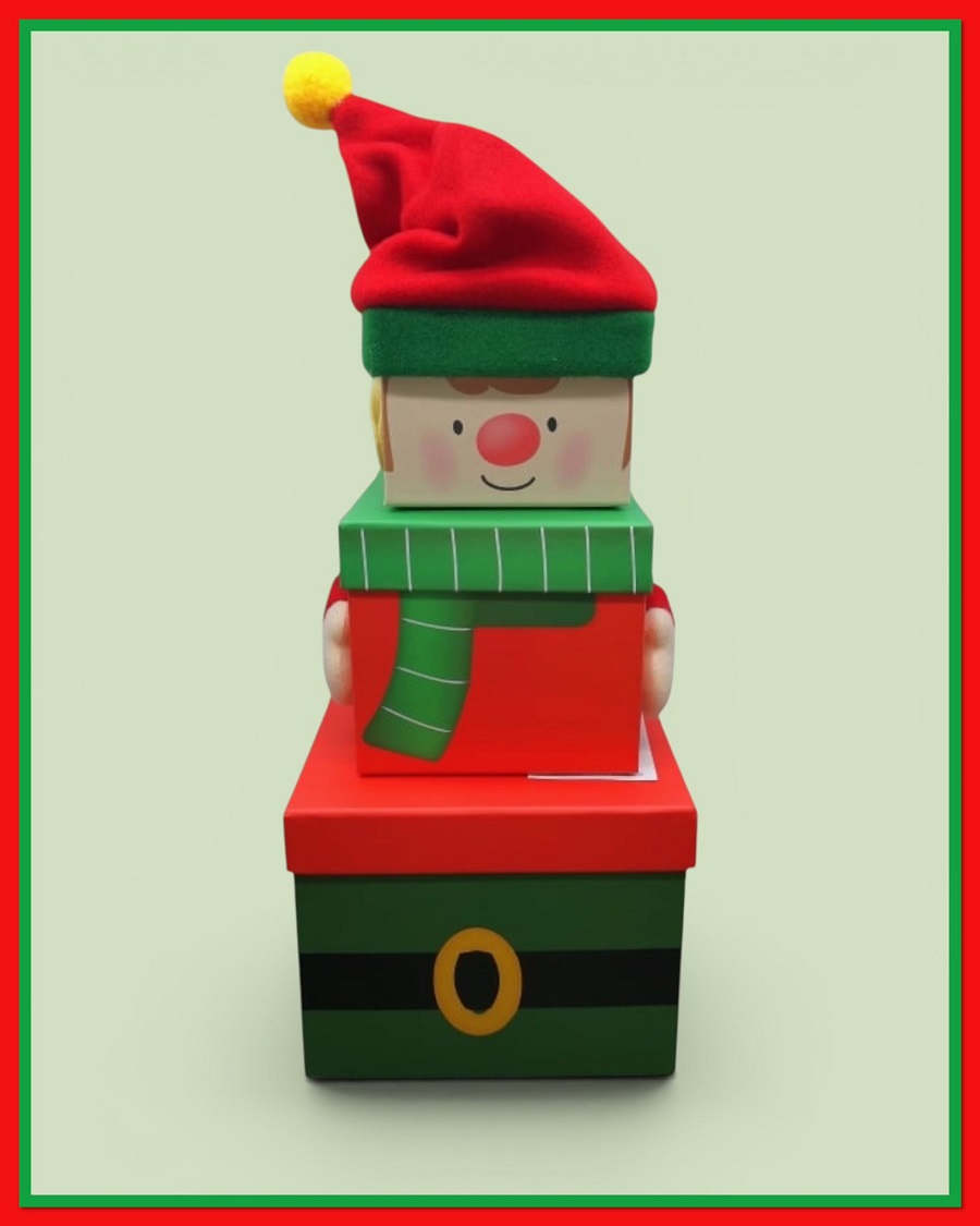 Elf 3pc Stacking Box