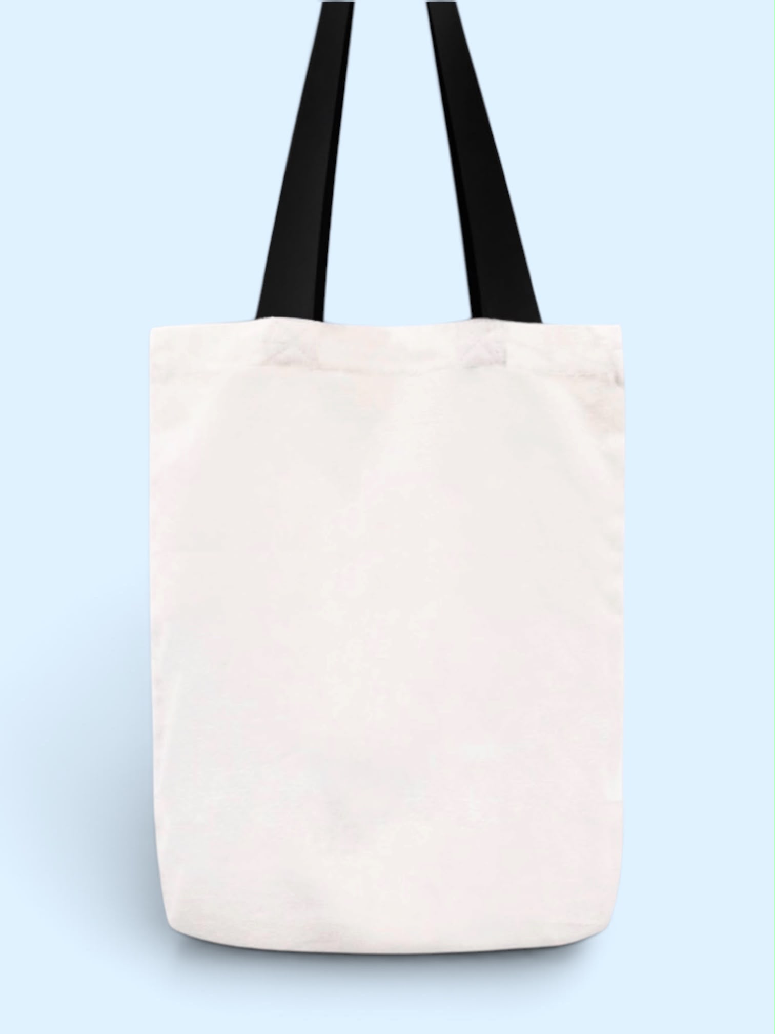 Sublimation Tote Bag with Black Handle