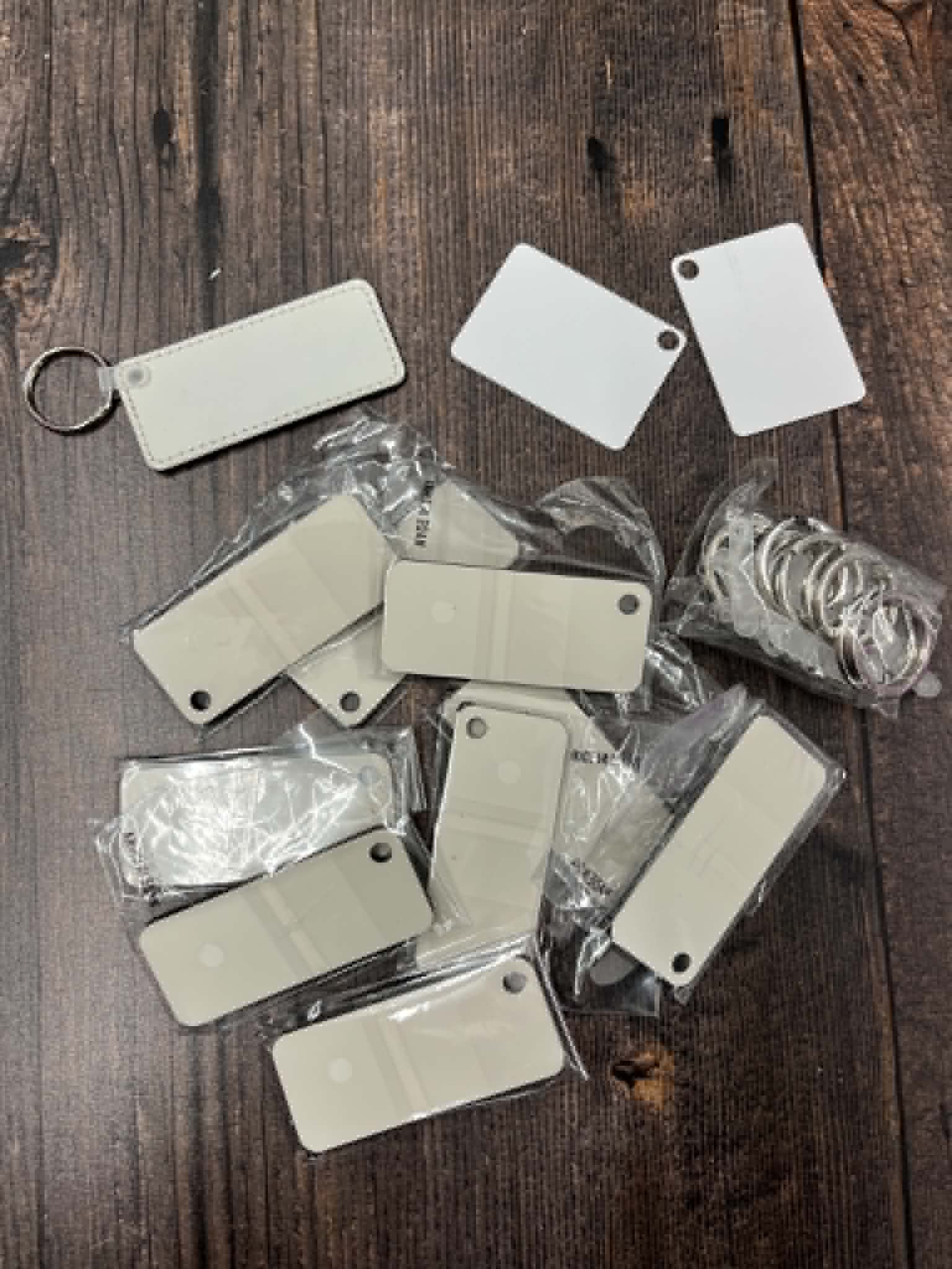 Sublimation Mixed Keyring Bundle