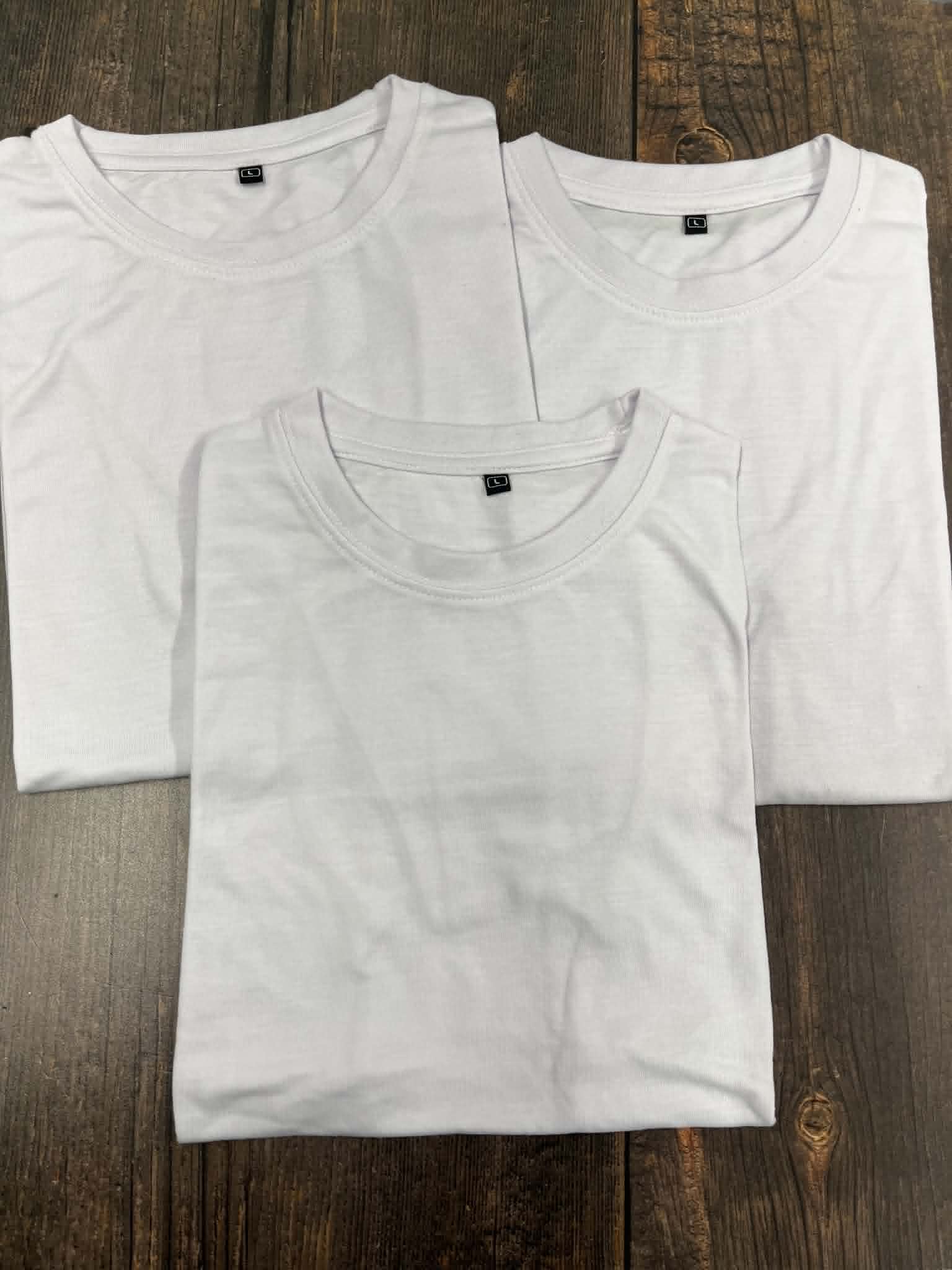 Sublimation T-Shirt bundle Large x 3