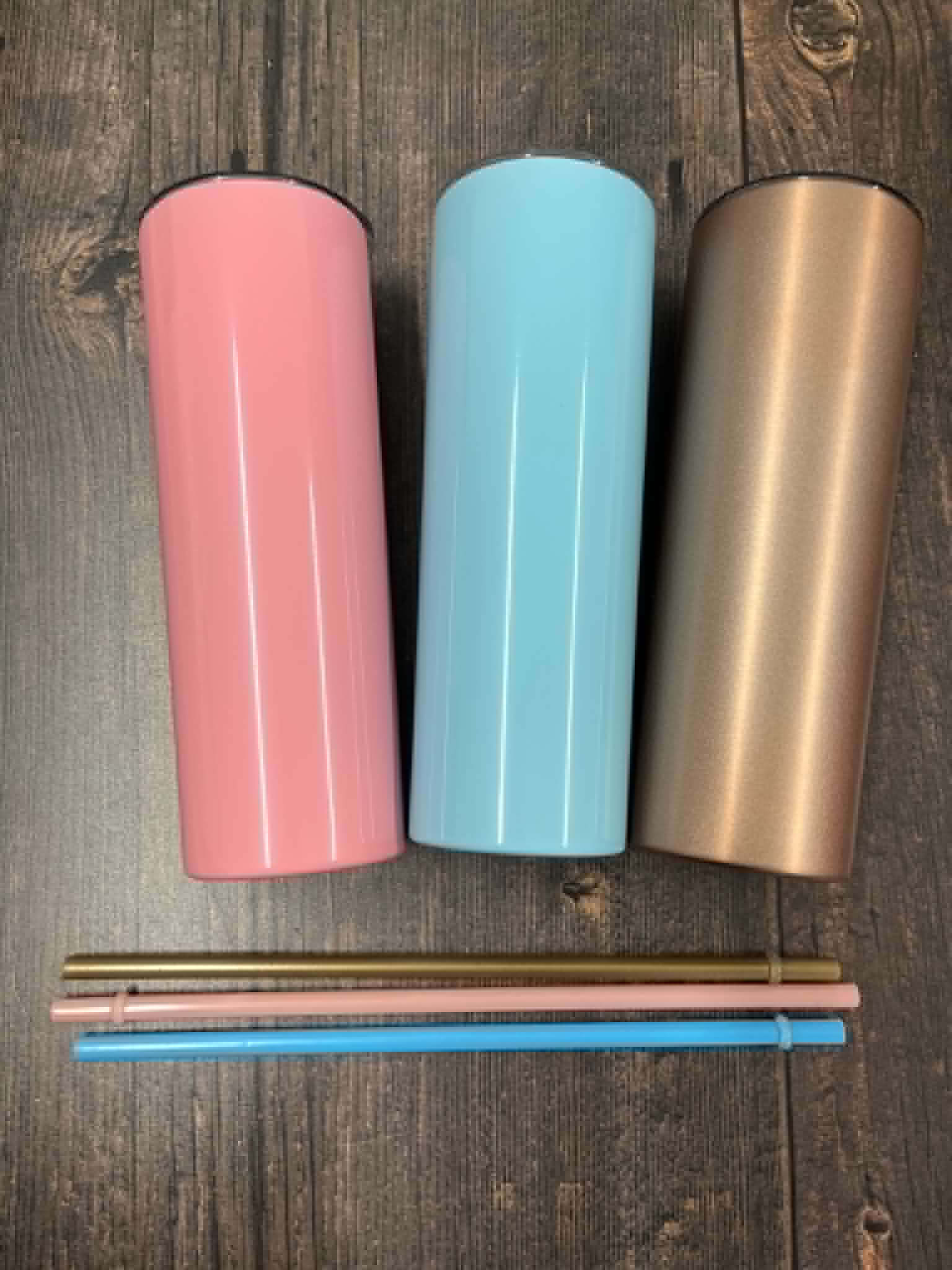 Metal Tumblers Bundle x 3