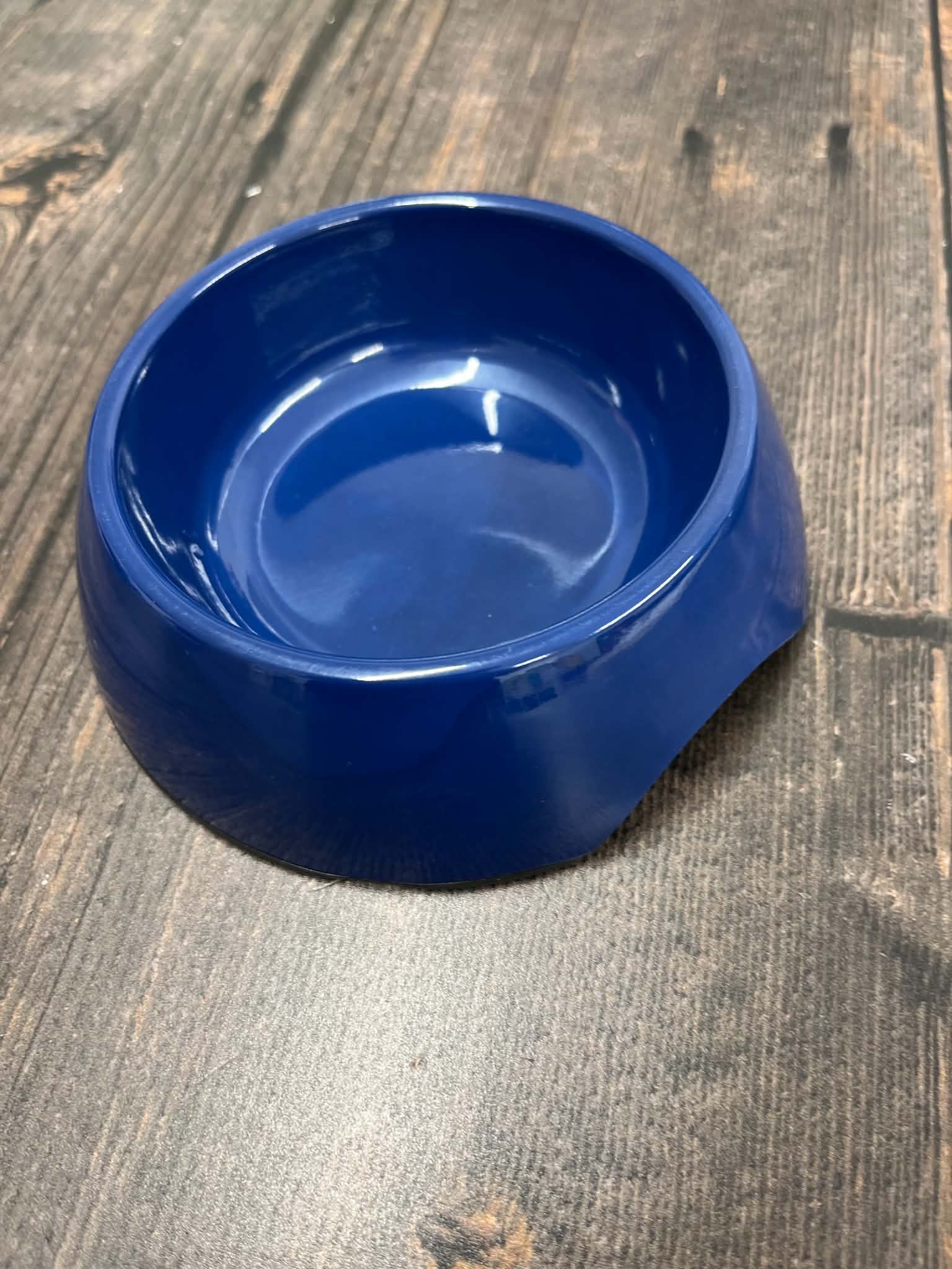 Navy Small Pet Bowl