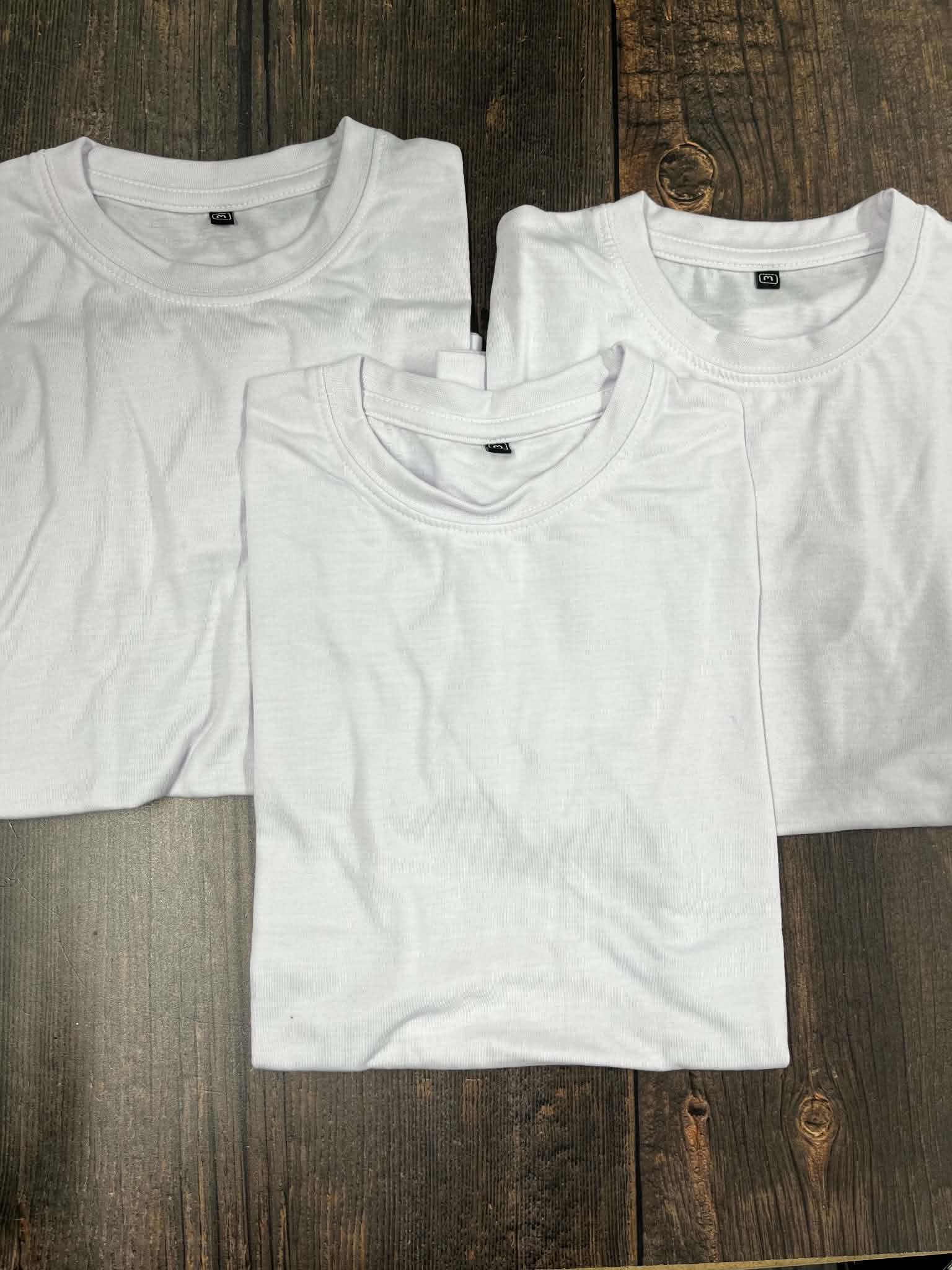 Sublimation T-Shirt bundle Medium x 3