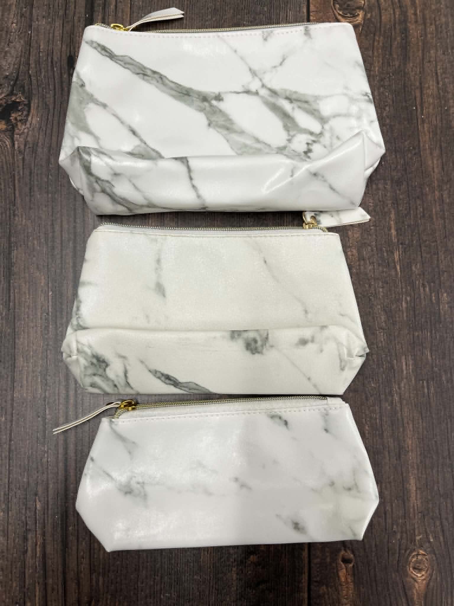 White Marble Look Bags Bundle