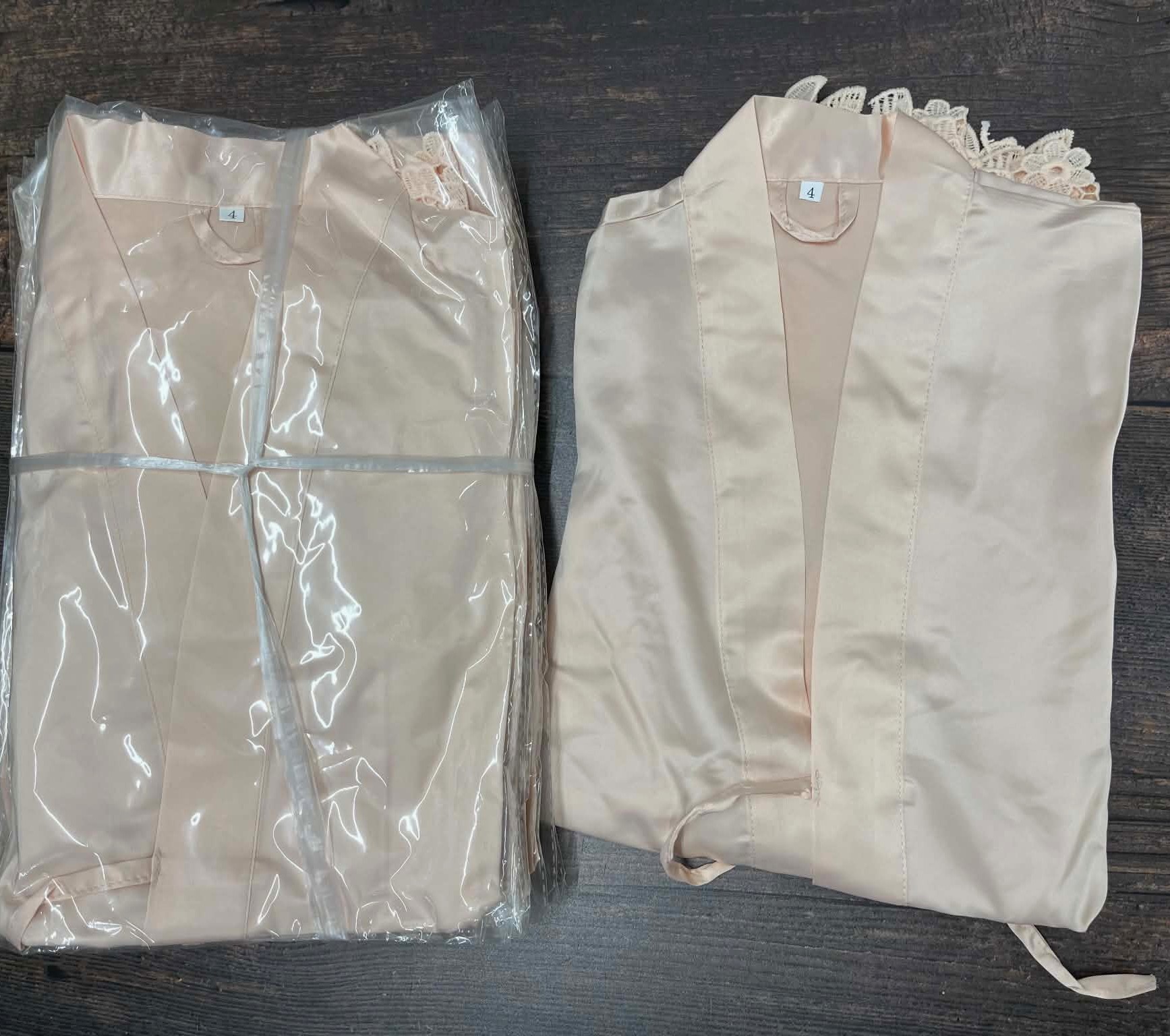 Satin Gown Champagne Kids Size 2-4 years Bundle x 10